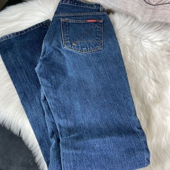 Guess USA Vintage Mid Rise Straight Leg JEans Sz 26 - Picture 1 of 9